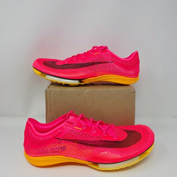 Nike Air Zoom Victory Pink Orange Track Field Shoes Cleats CD4385-600 Size 12 - Picture 1 of 8